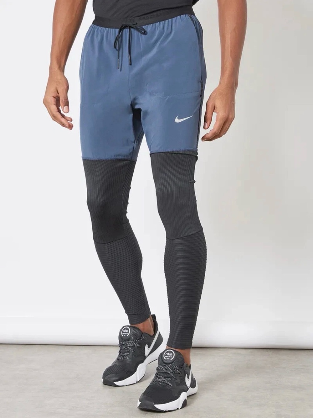 Nike Track Pants Medium Adult Blue Phenom Run Division Hybrid Dri Fit Mens M